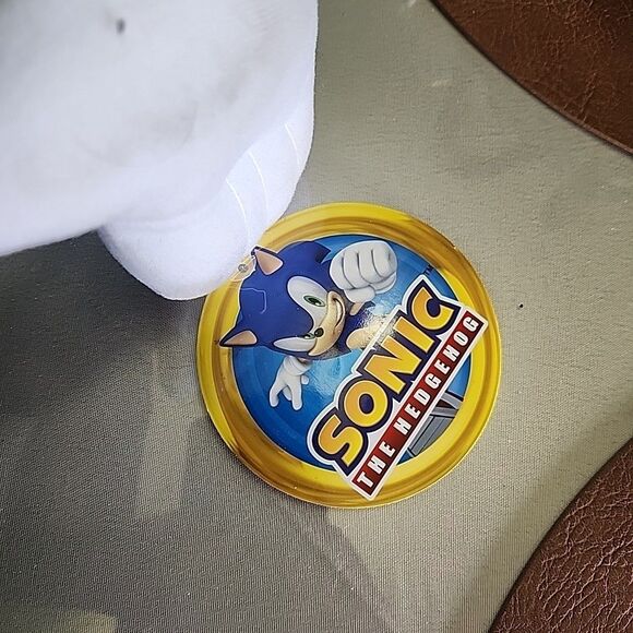 Toy Factory SONIC THE HEDGEHOG - Shadow Jumbo Giant Plush 24" Big Head w/ Tag - Picture 2 of 4